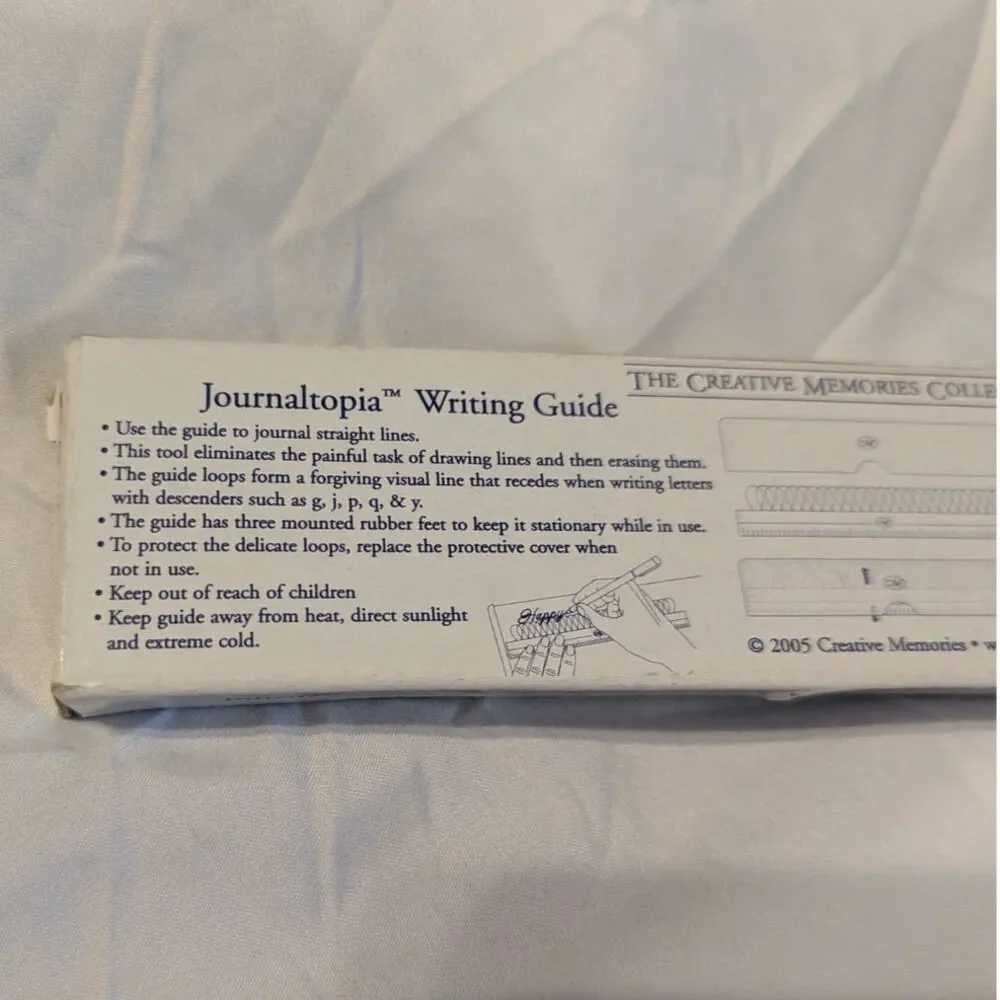 CREATIVE MEMORIES Journaltopia Writing Guide in Box Journaling Scrapbooking
